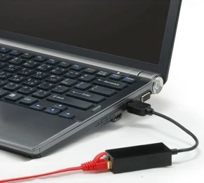 Adapter rrjeti LevelOne USB, RJ-45, 100 Mbit/s, i zi