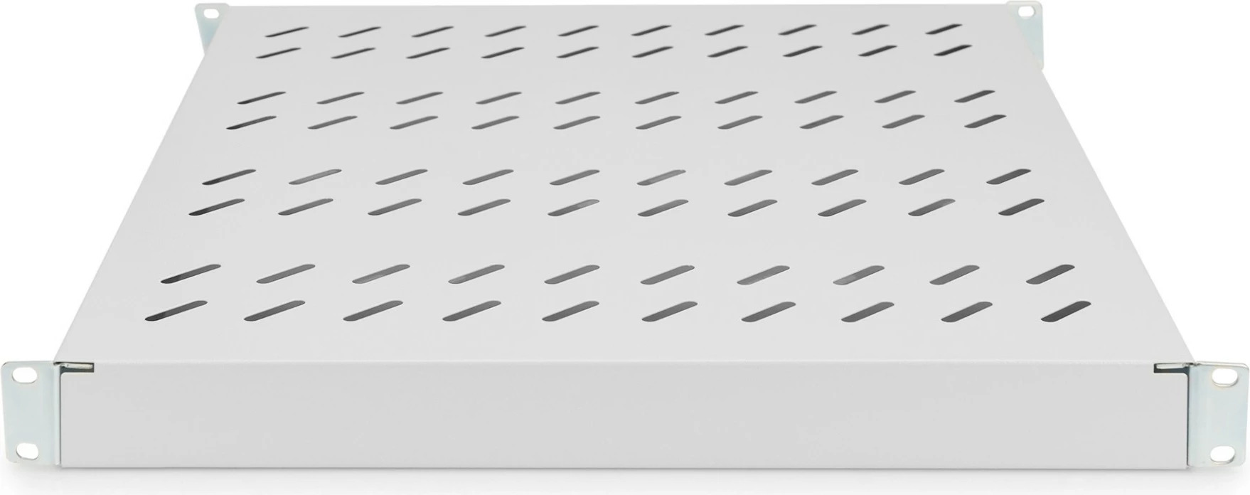 Raft kabineti Digitus 1U, 44x482x500-780mm, deri 50kg, gri