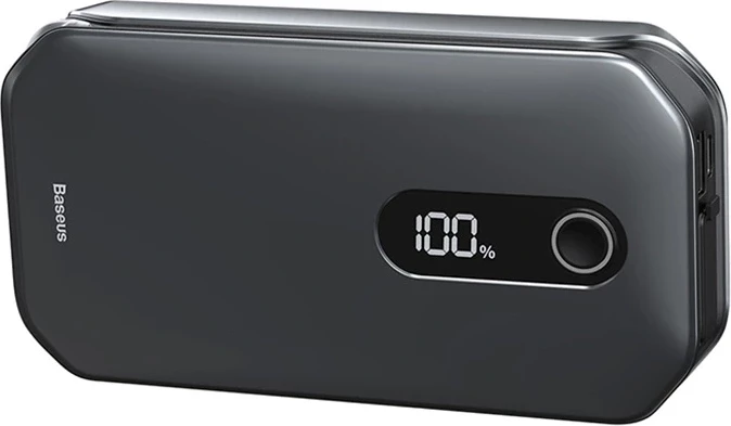 Startues makine/powerbank Baseus Super Energy Pro CRJS03-01, 12000mAh 1000A, USB/USB-C, e zezë