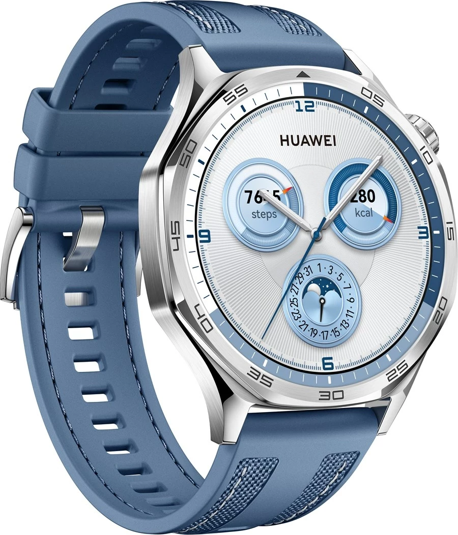Smartwatch Huawei WATCH GT5 46mm, AMOLED, GPS, Blu