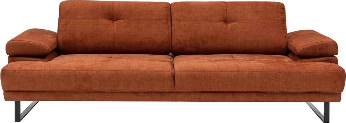 Divan-krevat 3 vendësh, ngjyrë portokalli, Atelier del Sofa, Mustang