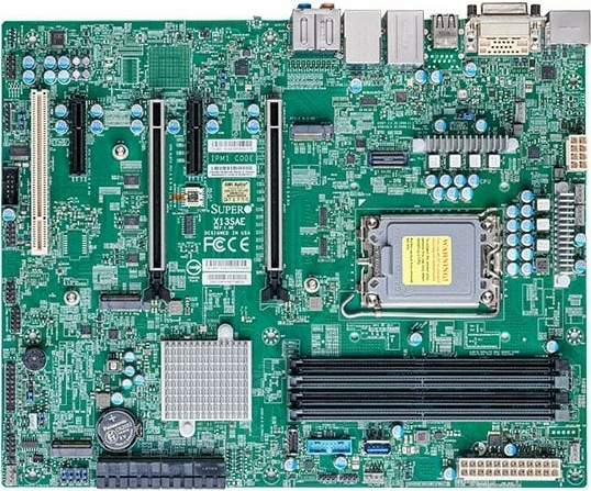 Pllakë amë Supermicro MBD-X13SAE-B, ATX, LGA 1700, 4x DIMM, 2x 2.5Gb LAN, server