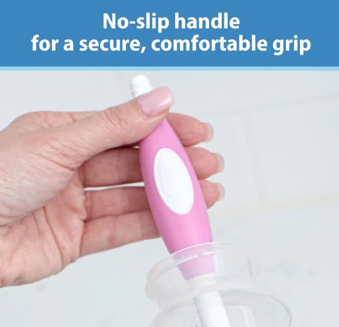 Furçë për pastrimin e biberonave Soft Touch Dr. Brown's, rozë