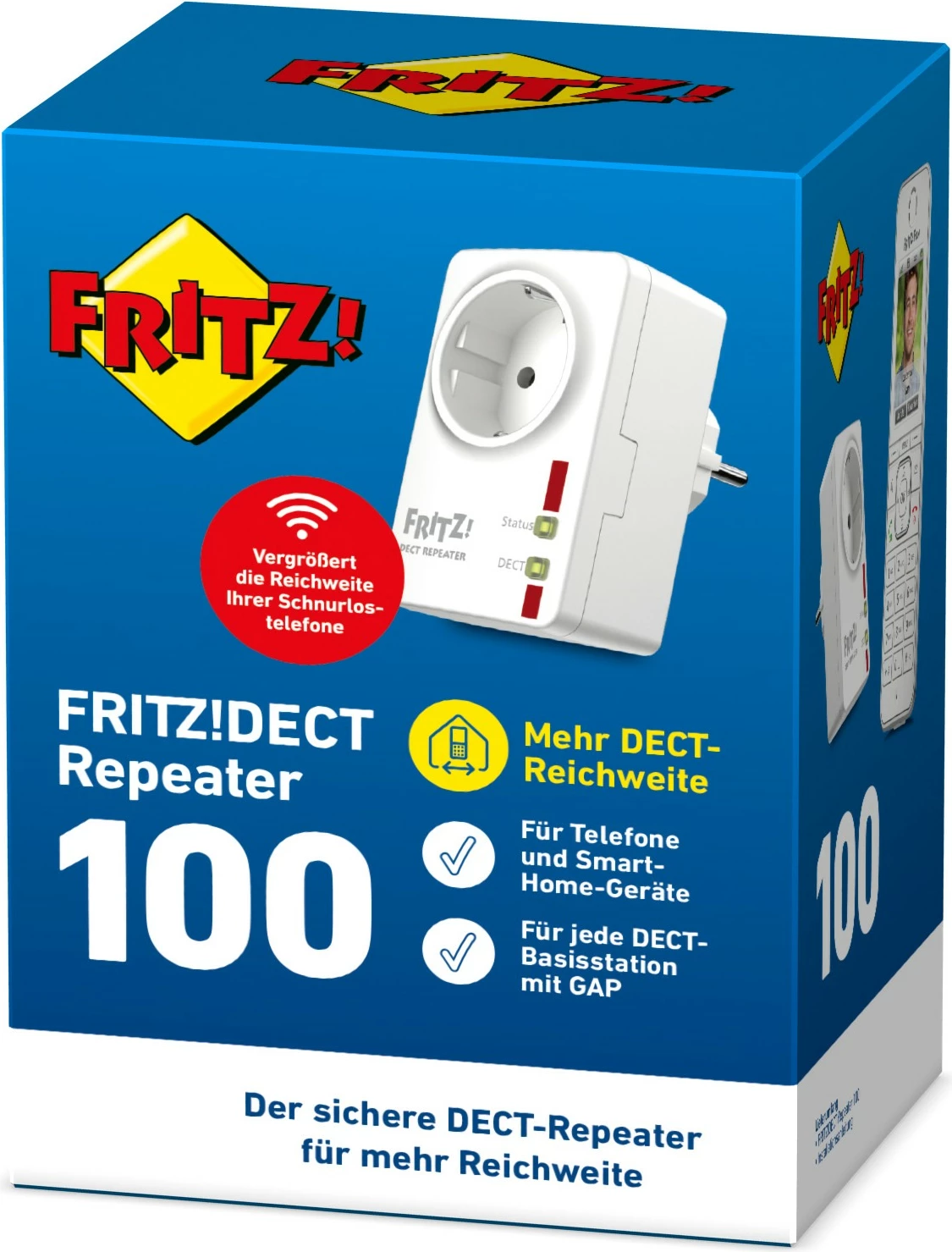 Repeater DECT AVM FRITZ!DECT 100, DE