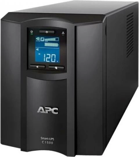 UPS APC Smart-UPS SMC1500IC, SmartConnect, USB, ekran LCD, kohë rezervë 4–9 min, e zezë
