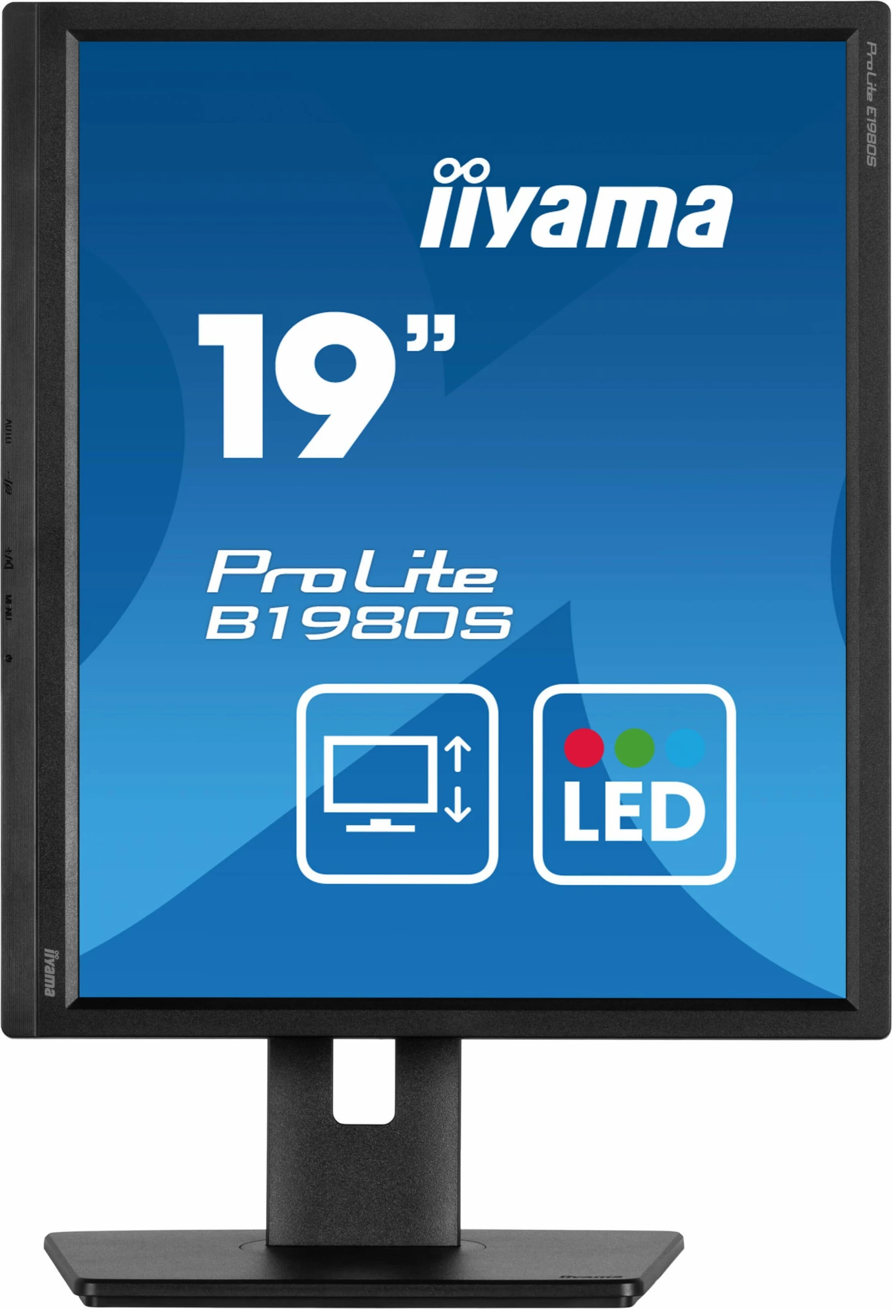 Monitor iiyama ProLite B1980S-B1, 19 inç, LED, 1280x1024, HDMI+DP, zi