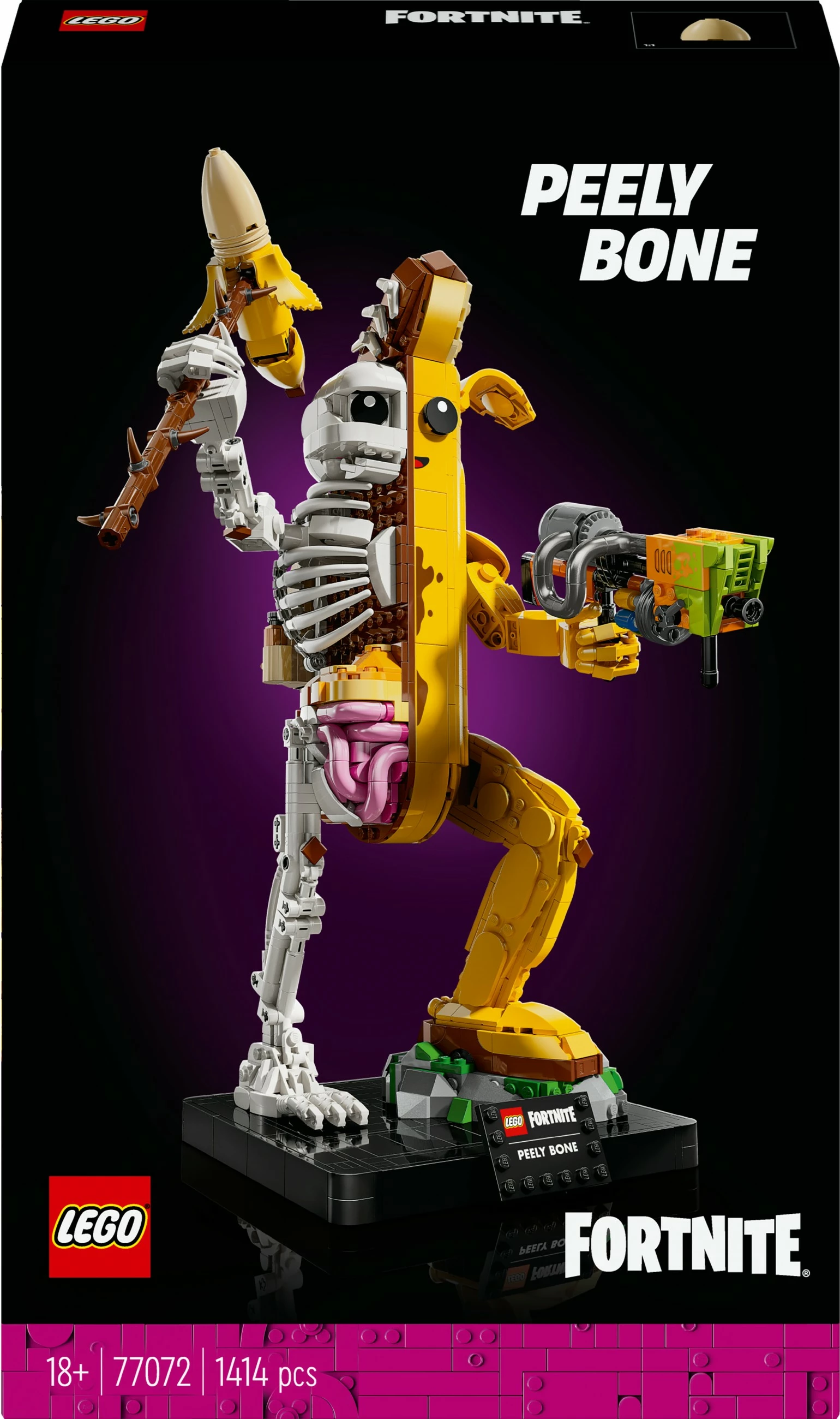 Set ndërtimi LEGO Peely Bone, 77072, 1414 copë, shumëngjyrësh