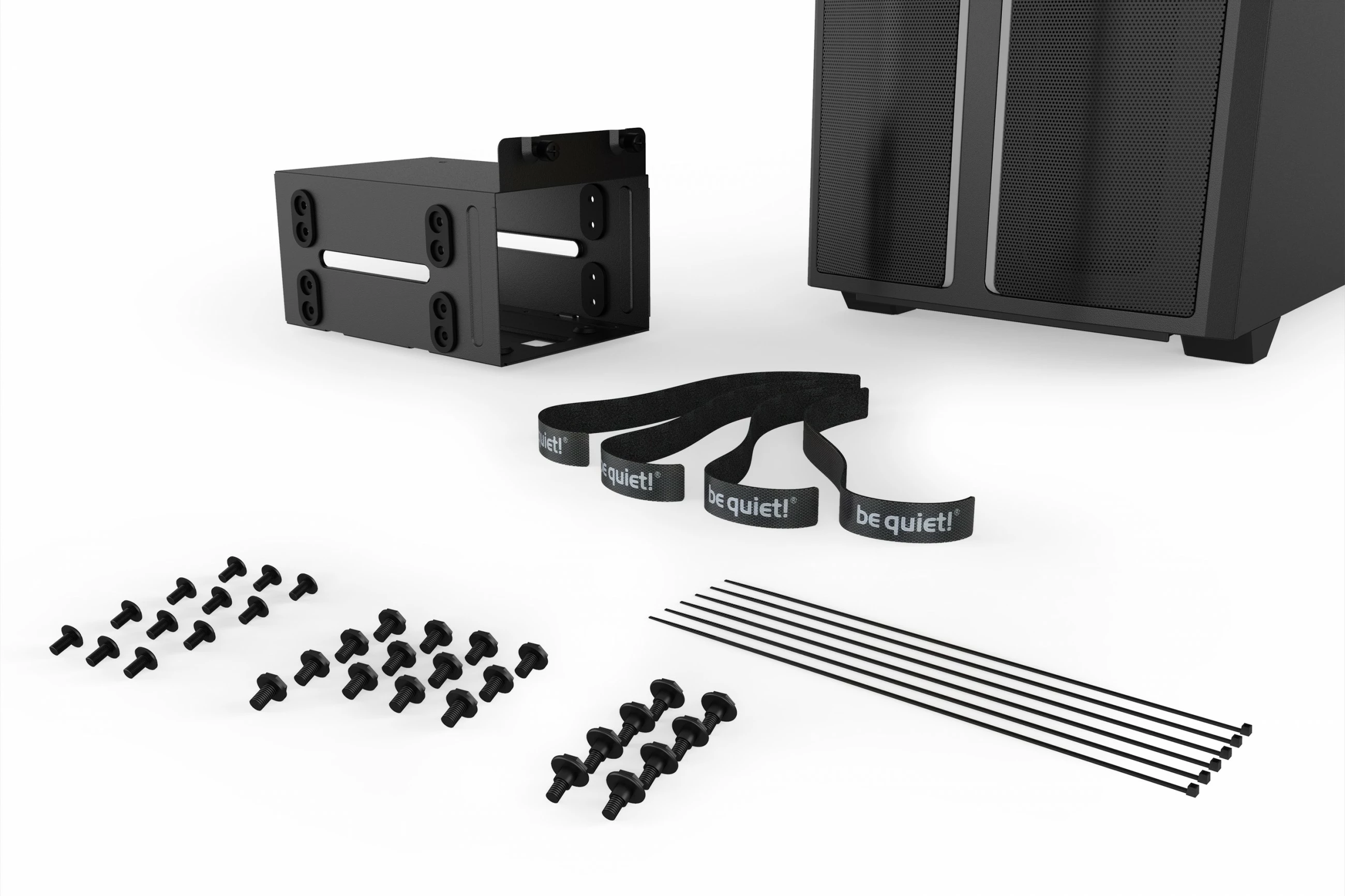 Kasë Be Quiet! Pure Base 500DX, Midi Tower, PC, e zezë