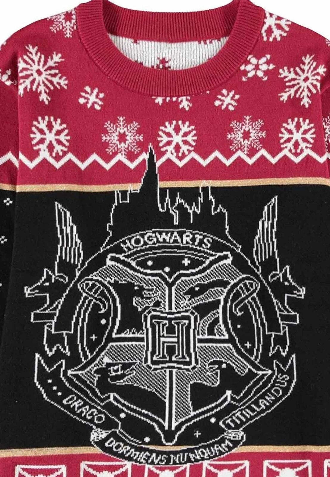 Xhemper Krishtlindjesh Difuzed Harry Potter Hogwarts, madhësi M, shumëngjyrëshe