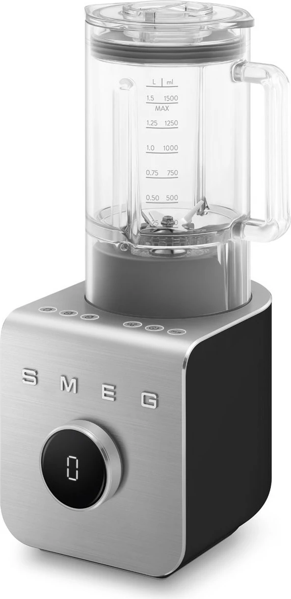 Blender tavoline SMEG BLC01BLMEU, 1400W, 9 shpejtësi, inox/zezë