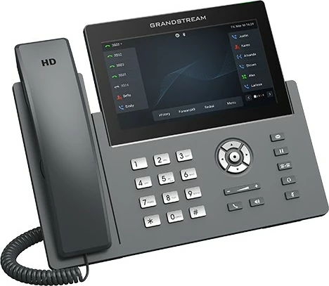 Telefon IP Grandstream GRP2670, 12 linja, Ekran 7", i zi