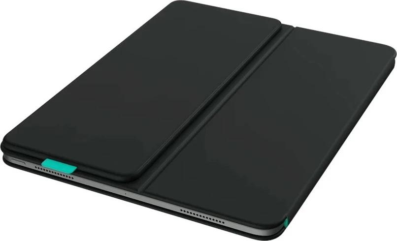 Tastierë me mbështjellës Logitech Flip Folio për iPad Pro & Air 13 inch, Bluetooth, gri