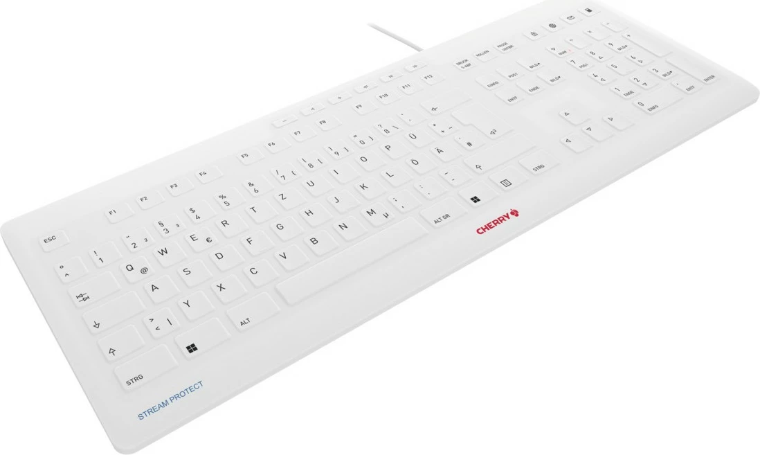 Tastierë Cherry Stream, Wired, USB, QWERTZ, Gri