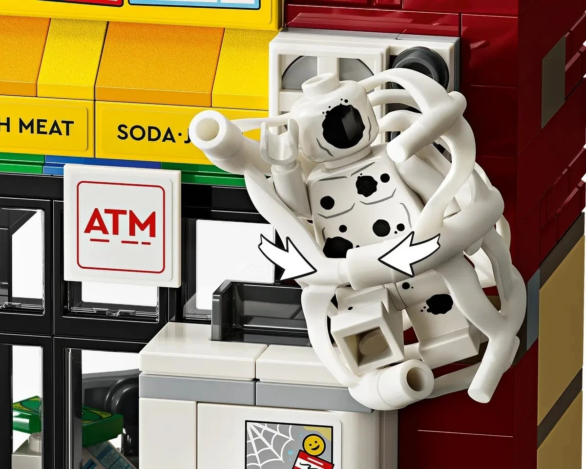 Set LEGO Marvel 76311 Miles Morales vs. The Spot