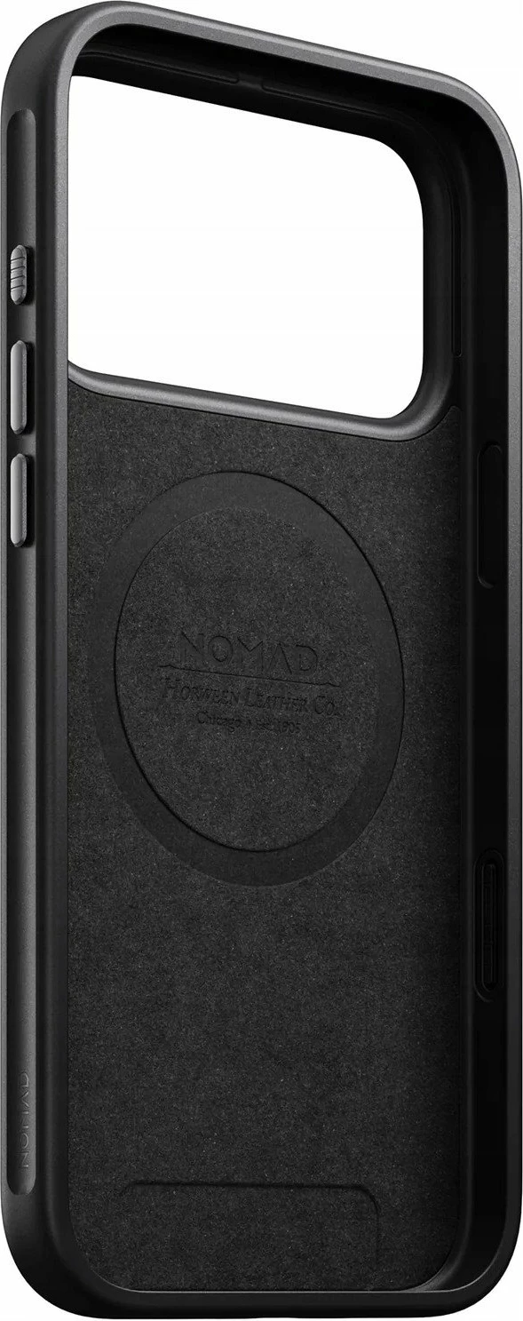 Mbështjellës Nomad Modern Leather Case për iPhone 17 Pro Max, MagSafe, lëkurë Horween, NM014247858, Rustic Brown