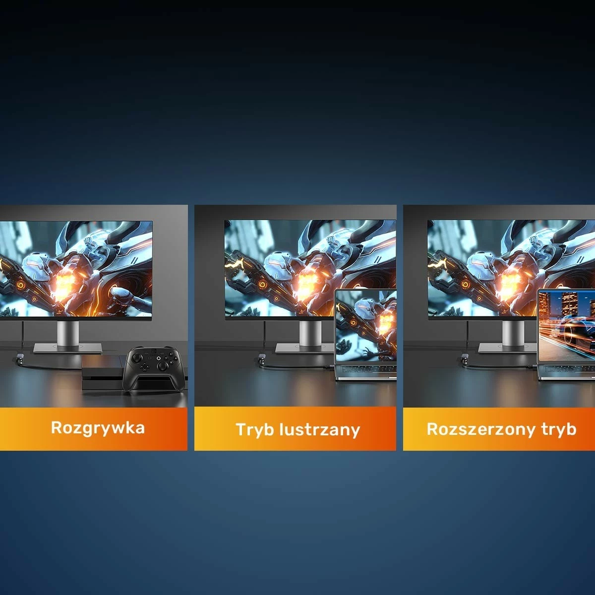 Zgjatës HDMI Unitek 2.1, 8K 1m, ngjyrë argjend e zezë