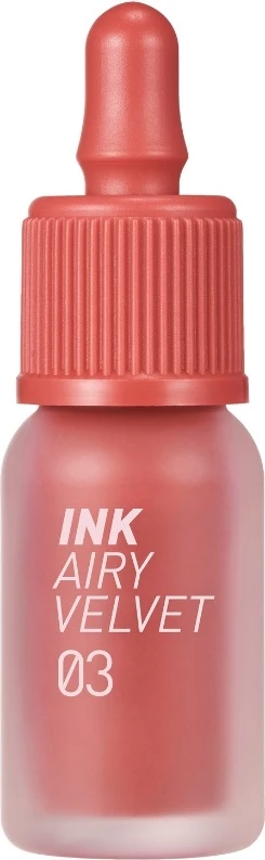 Buzëkuq liquid Peripera Ink Airy Velvet 03 Cartoon Coral për femra 4g
