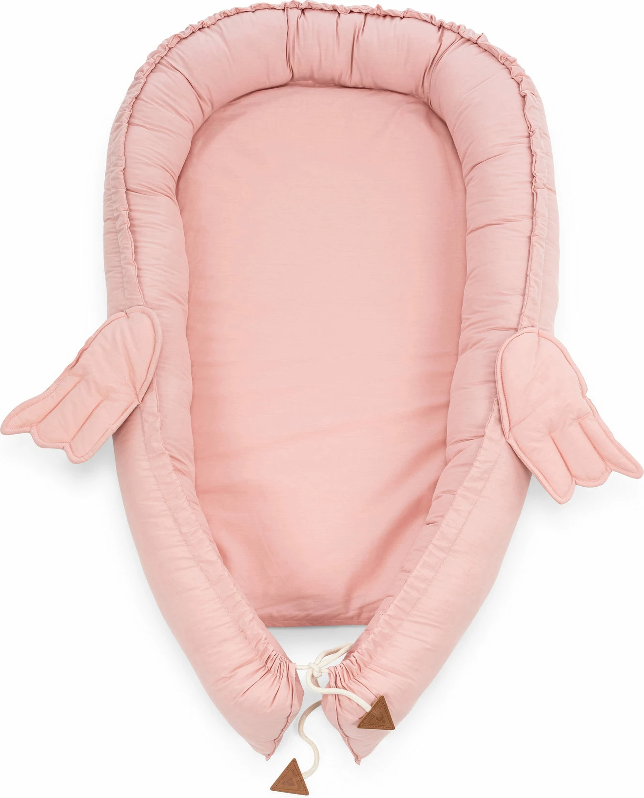 Shtrat për bebe babynest, ngjyrë rozë, Evila Originals