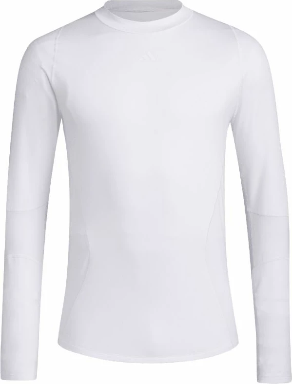 Maicë adidas Techfit për meshkuj, e bardhë
