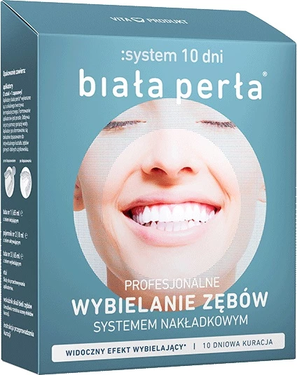 Set për zbardhjen e dhëmbëve Biała Perła System Set 10 Days, 138ml