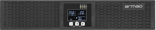 Kasë UPS Armac R/2000I/PF1, 2000VA, 6x IEC C13, LCD, USB-B, Metal, Zezë/Gri