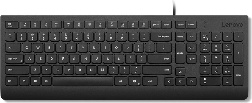 Tastierë me kabllo Lenovo Essential, layout gjerman, e zezë