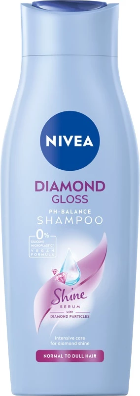 Shampon për femra Nivea Diamond Gloss Gentle 400ml