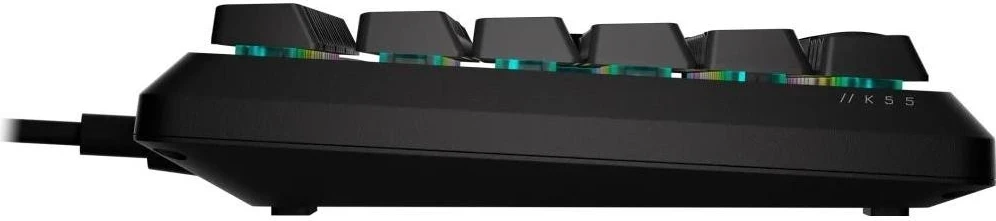 Tastierë Corsair K55 Core, RGB, e zezë