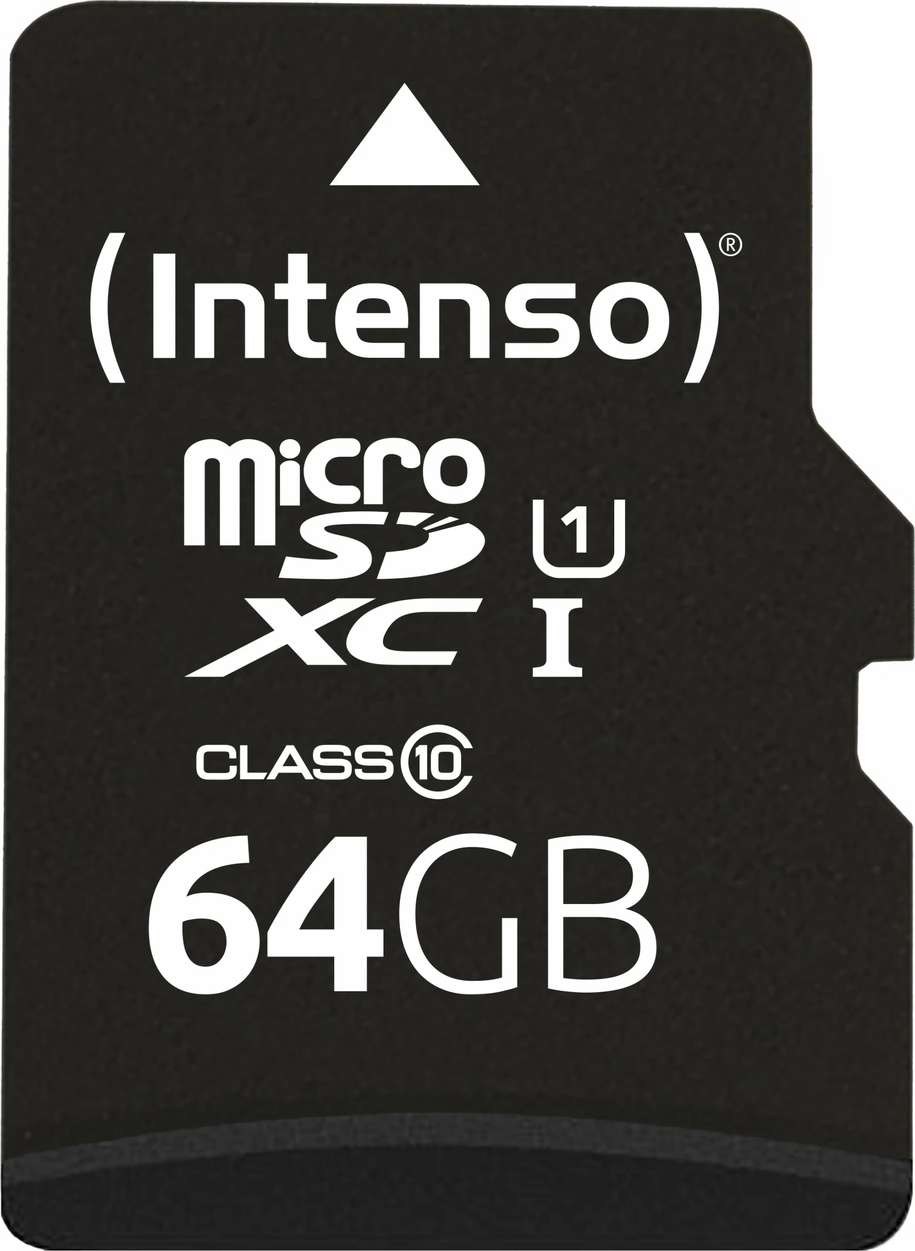 Kartelë MicroSDXC Intenso 3423490, 64 GB, Class 10, UHS-I, 90 MB/s
