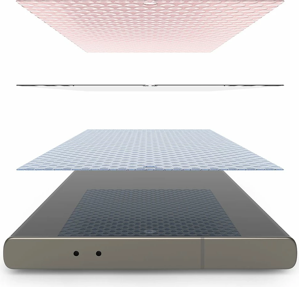 Xham mbrojtës Ringke Easy Slide për Samsung Galaxy S24 Ultra, 2 copë