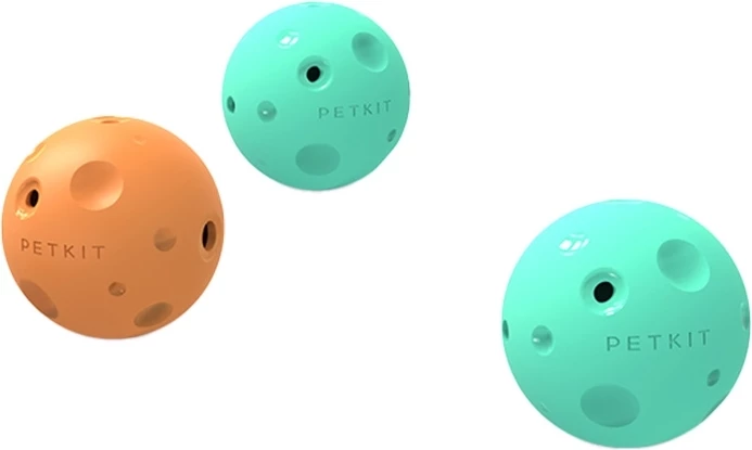 Lodër gërvishtëse për mace Petkit P610 me dy topa, transparente