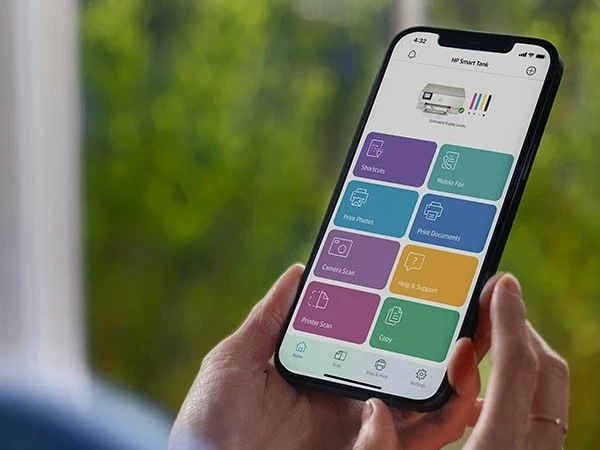 Printer HP Inspire 7221e, All-in-one, me Wi-Fi, HP+, e bardhë