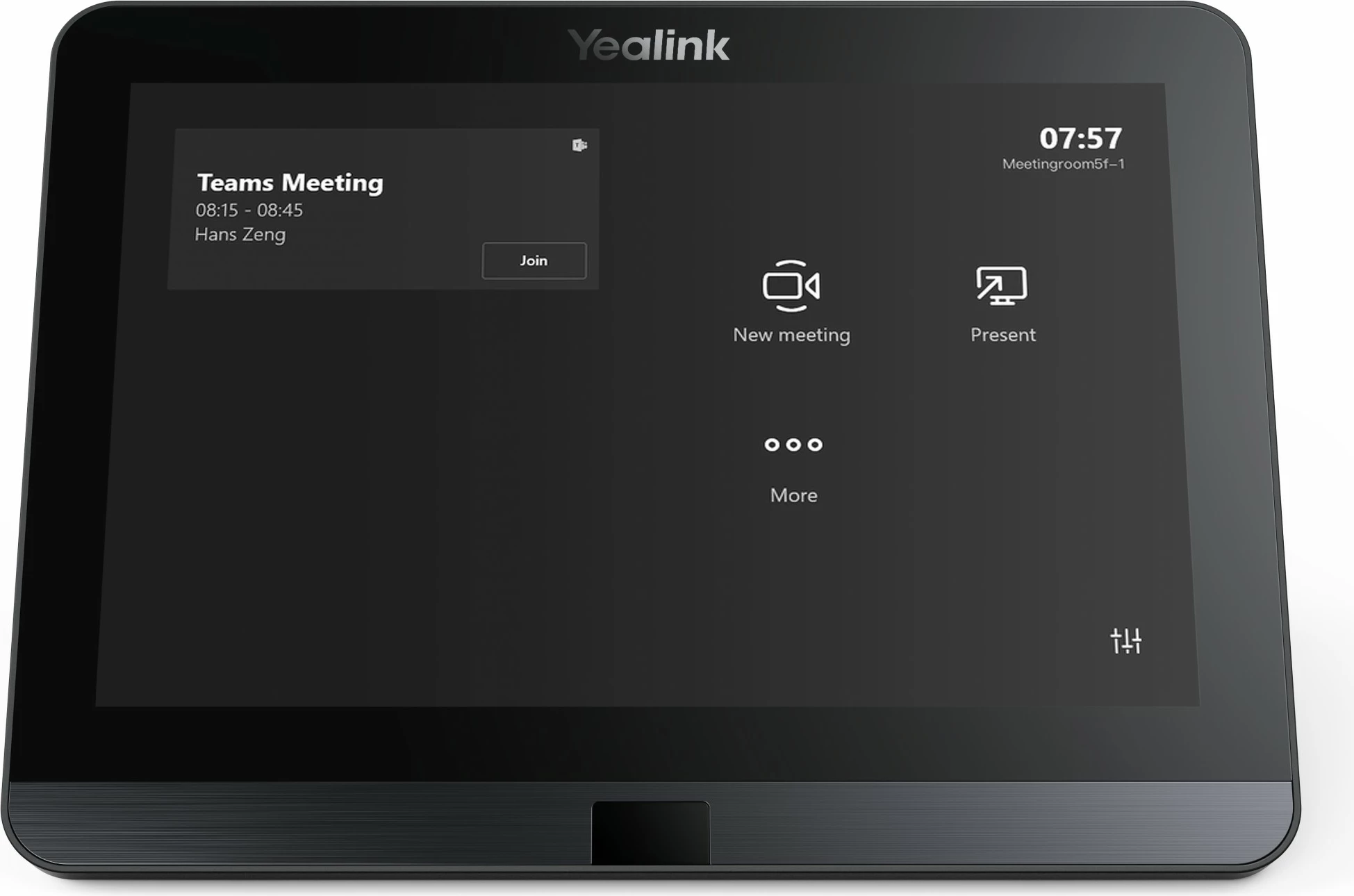Kontroller Yealink MTouch E2, 20.3 cm (8"), 1280 x 800 pixels, i zi, gri