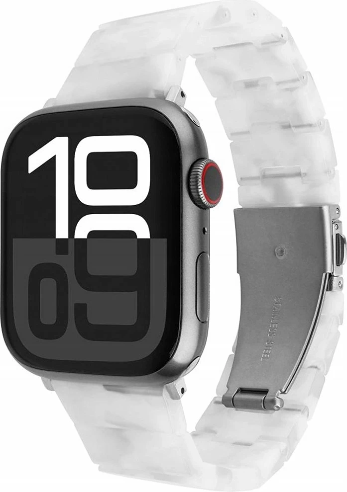 Rrip resine Fixed Resin për Apple Watch 38/40/41 mm, Cloud White