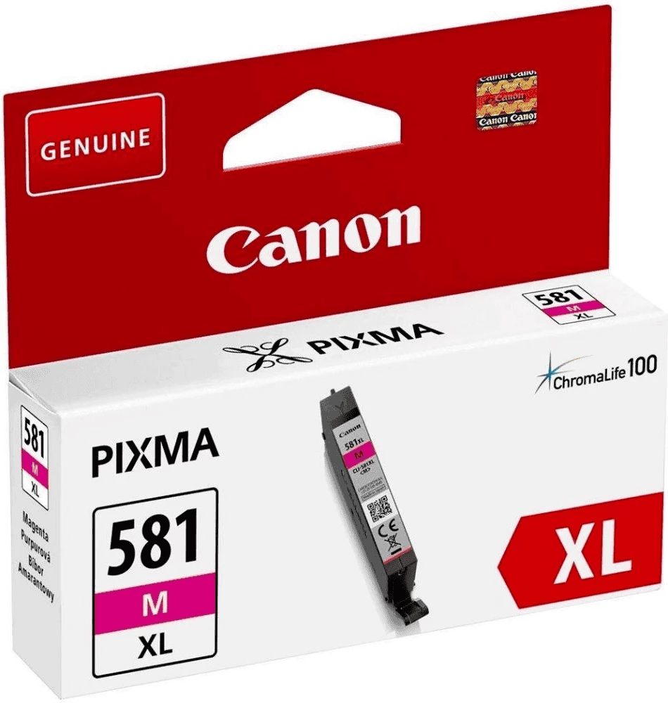 kartrixh boje Canon CLI-581XL / 2050C001 8.3 ml rendiment 475 faqe madhësi XL magenta