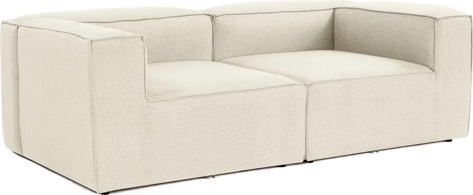Divan dy ulëshe Atelier del Sofa, Fora 2, ngjyrë ecru