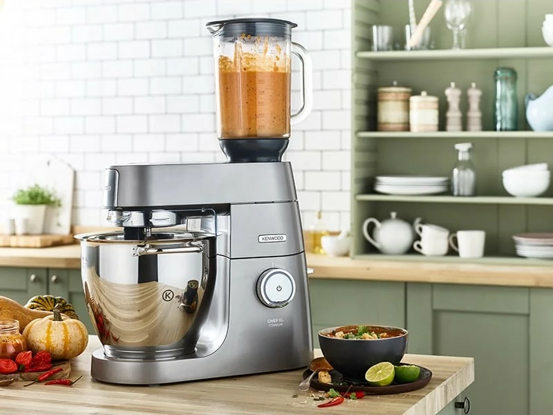 Mikser Kenwood KAH359GL, 1.6L, xham, gri