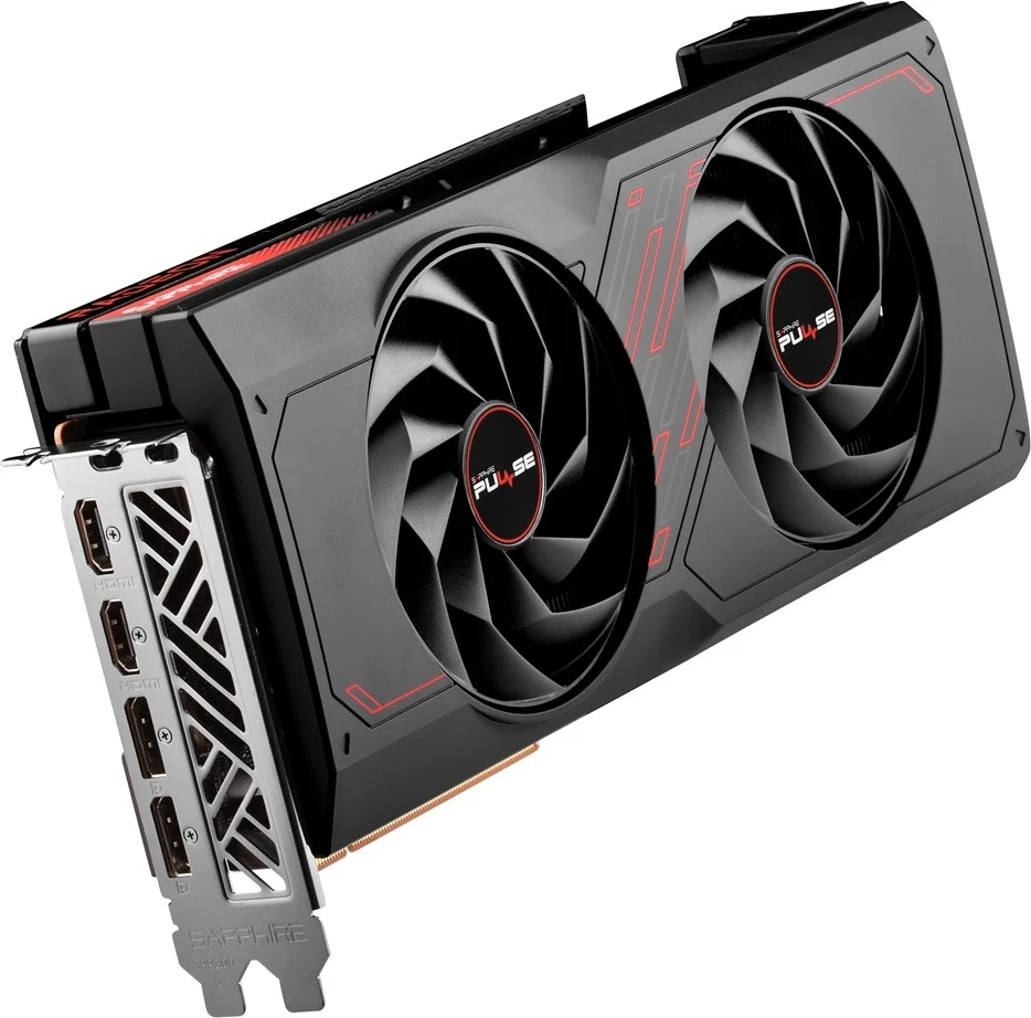 Kartë Grafike SAPPHIRE Radeon RX 7700 XT PULSE GAMING OC 12GB GDDR6, e Zezë
