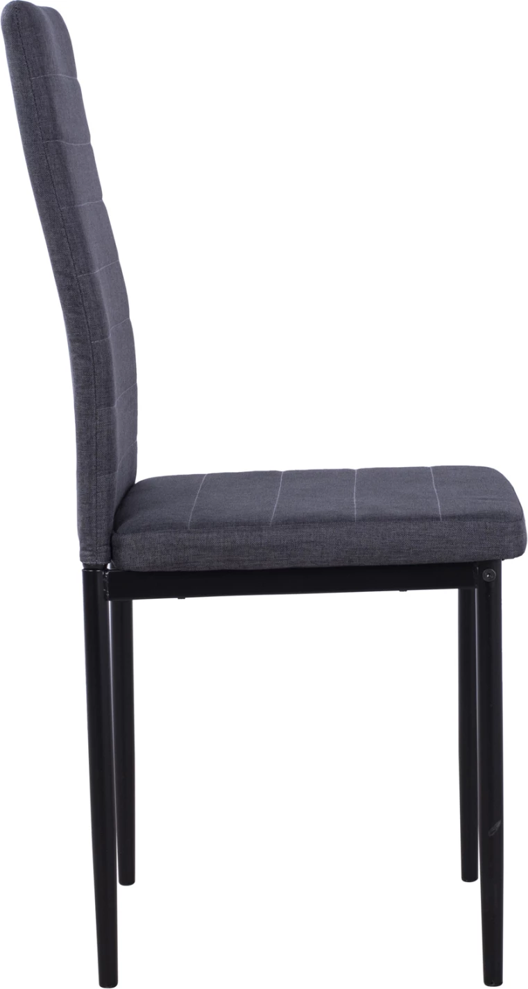 Set Karrige metalike Lady FH0037.20, 40x48x95, 4 copë