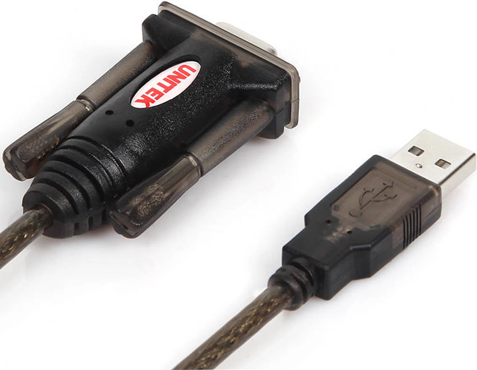 Kabëll konvertues USB-A në RS-232 Unitek USBTS9P 1.5 m, i zi