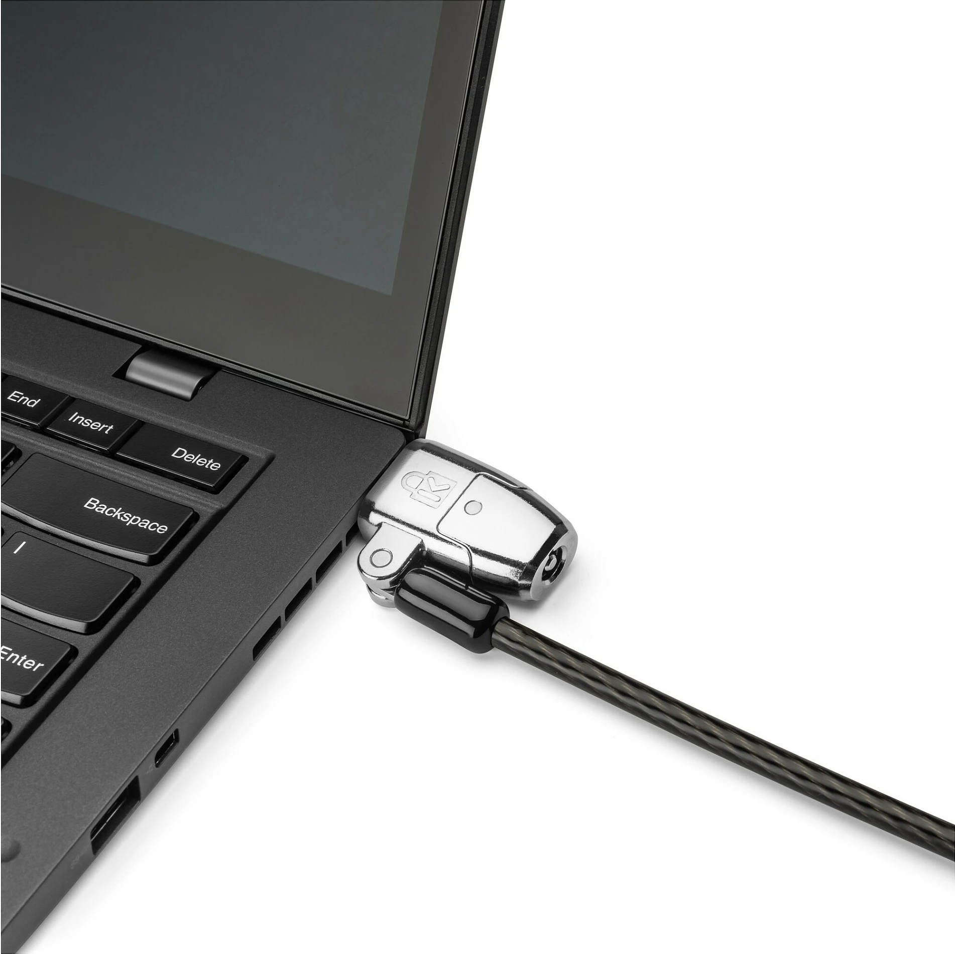 Kabllo sigurie Kensington ClickSafe 2.0 3-in-1, 1.8m, çelik karboni, e zezë