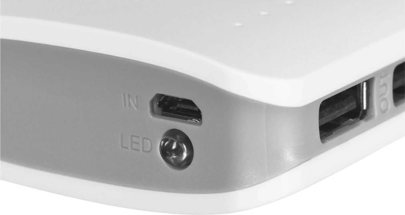 Esperanza EMP106WE Radium power bank Grey,White 8000 mAh