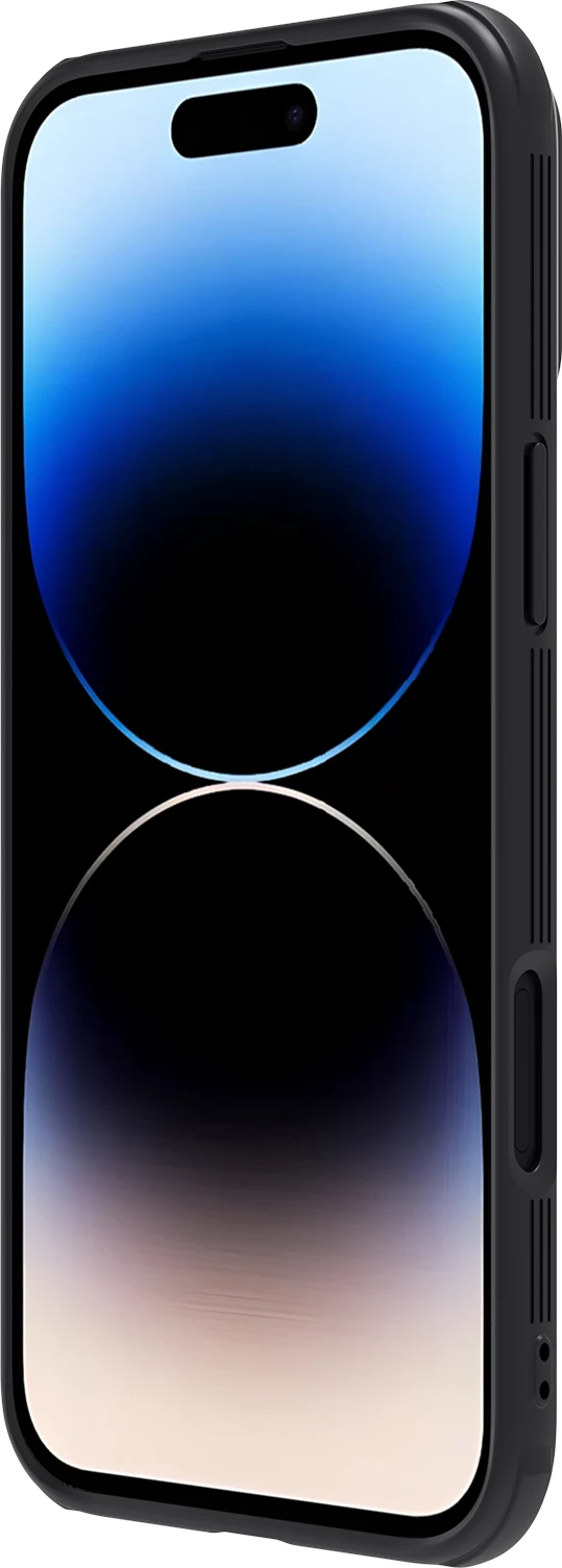 Mbështjellës Nillkin CamShield Pro Magnetic për iPhone 16 Pro Max, i zi