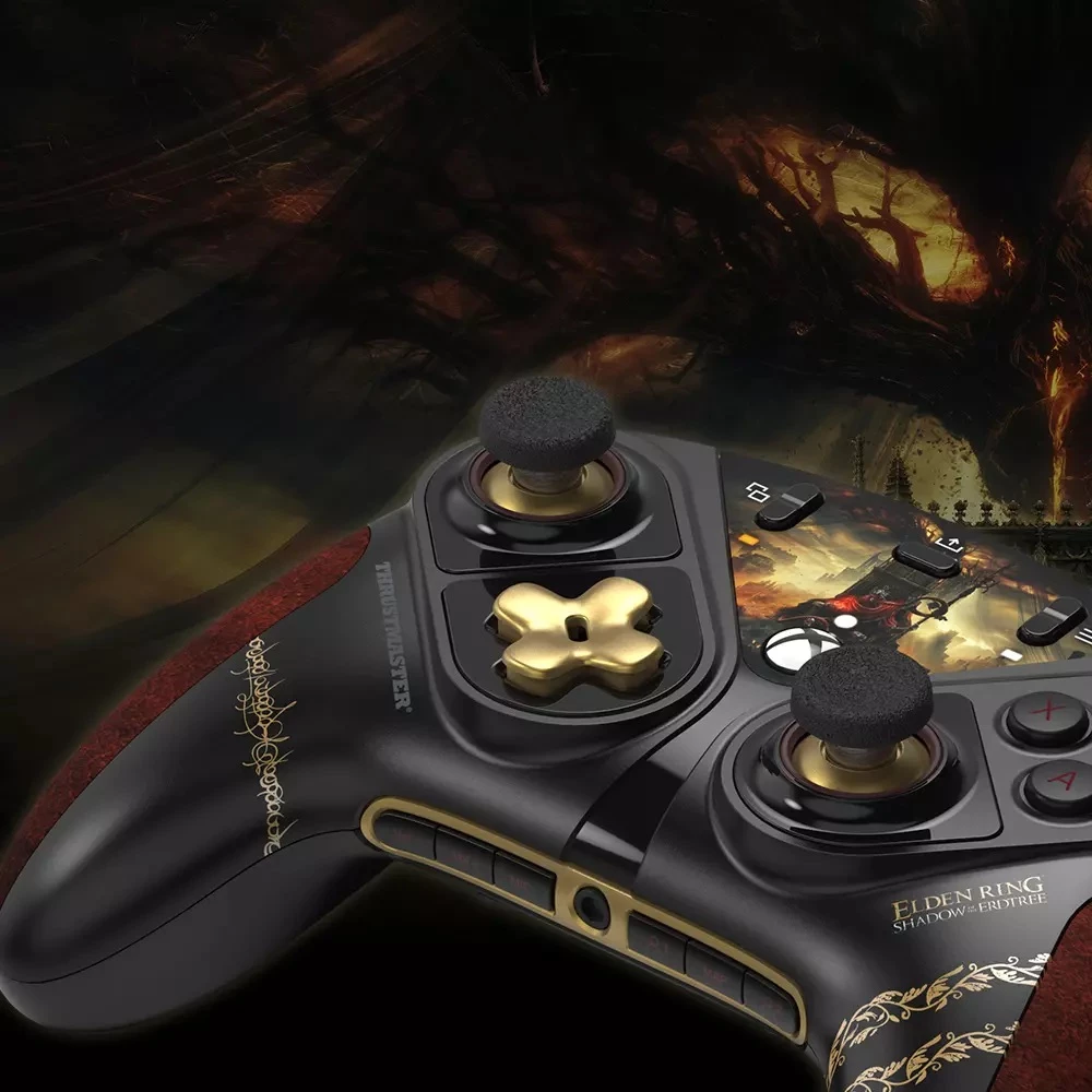 Kontroller Thrustmaster ESWAP X2 Pro Elden Ring, modular T-MOD, USB-C me kabllo 3 m, për Xbox Series X|S/Xbox One/Windows, i zi/ari