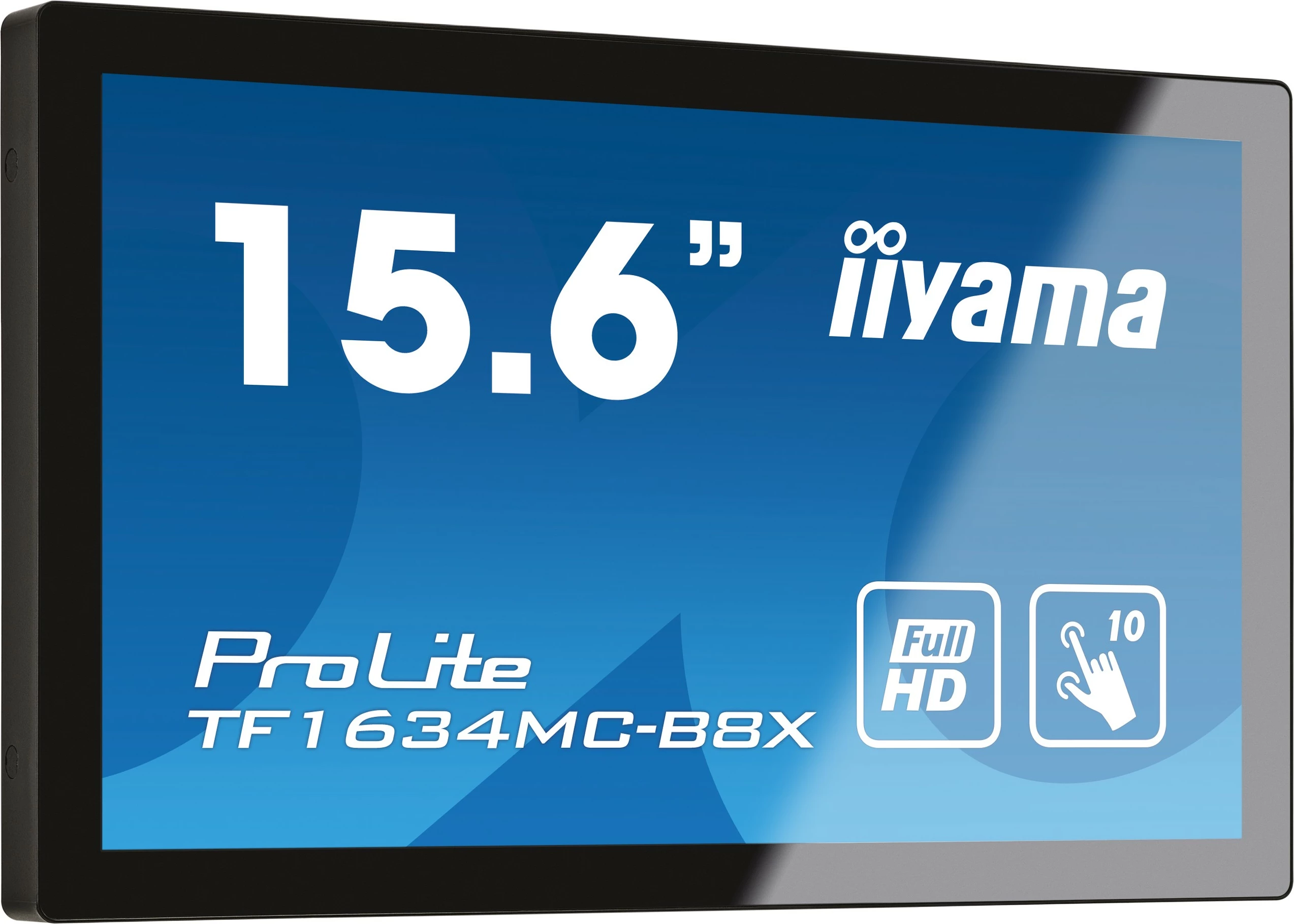 Monitor iiyama ProLite TF1634MC-B8X, 15.6", Full HD, LED, e zezë