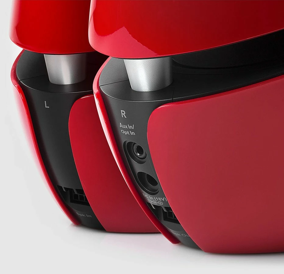 Sound system Edifier Luna HD 74W, Bluetooth & AUX, e kuqe