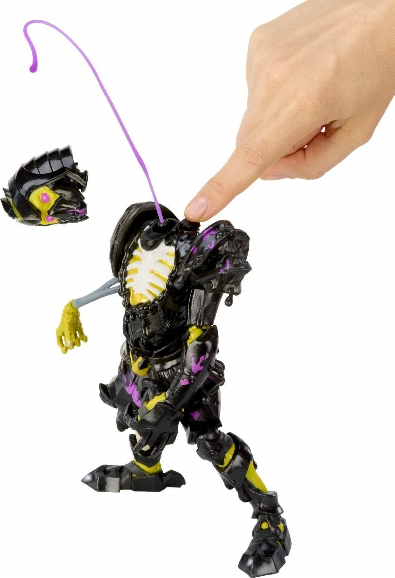 Figurë aksioni, MGA, Ninjombie Jonin Knight 121992-EUC, me gjymtyrë të lëvizshme, 13 aksesorë dhe slime, 6+ vjeç