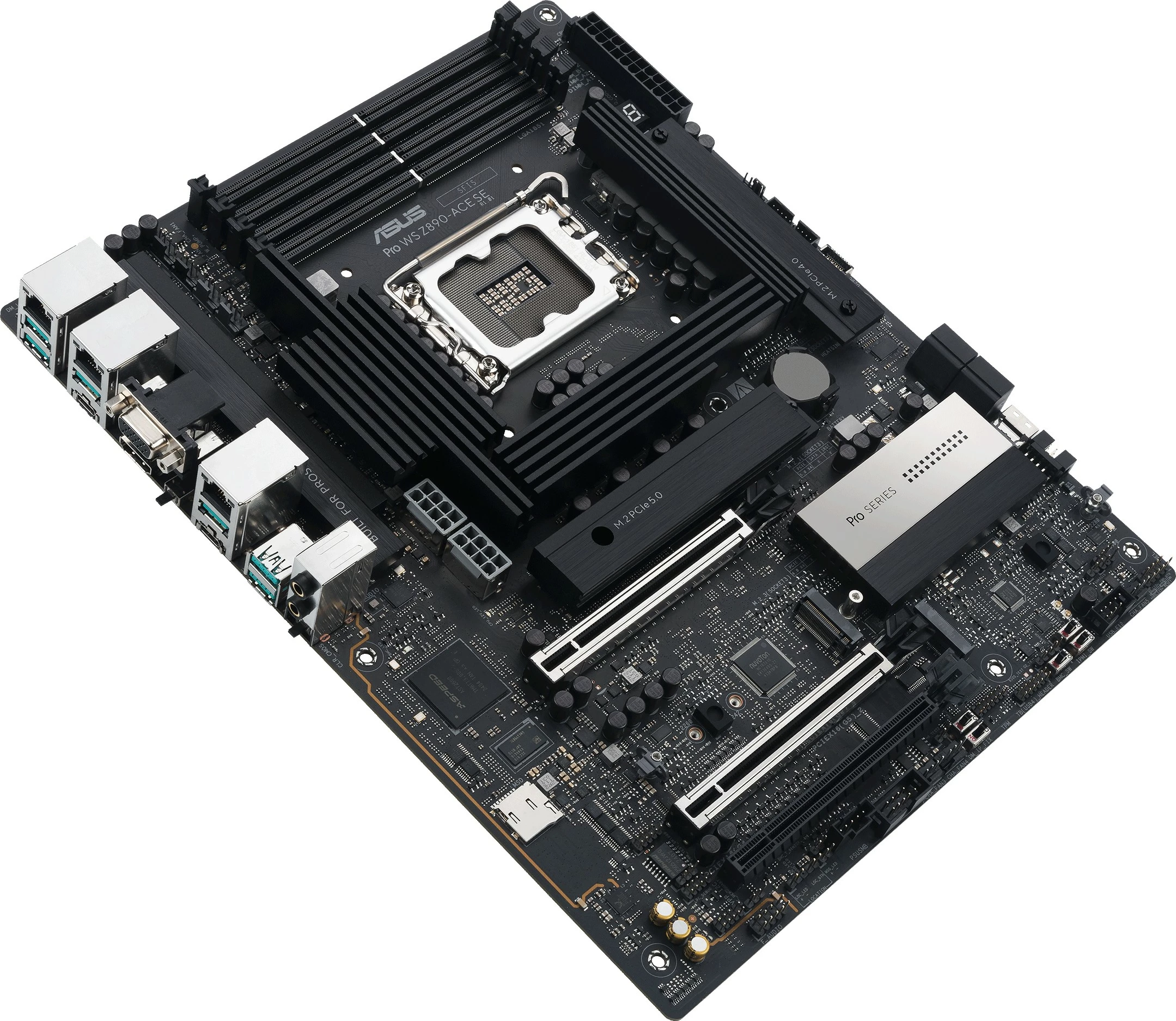 Pllakë amë ASUS Pro WS Z890-ACE SE, LGA 1851, DDR5, 256GB, PCIe 5.0, Thunderbolt 4