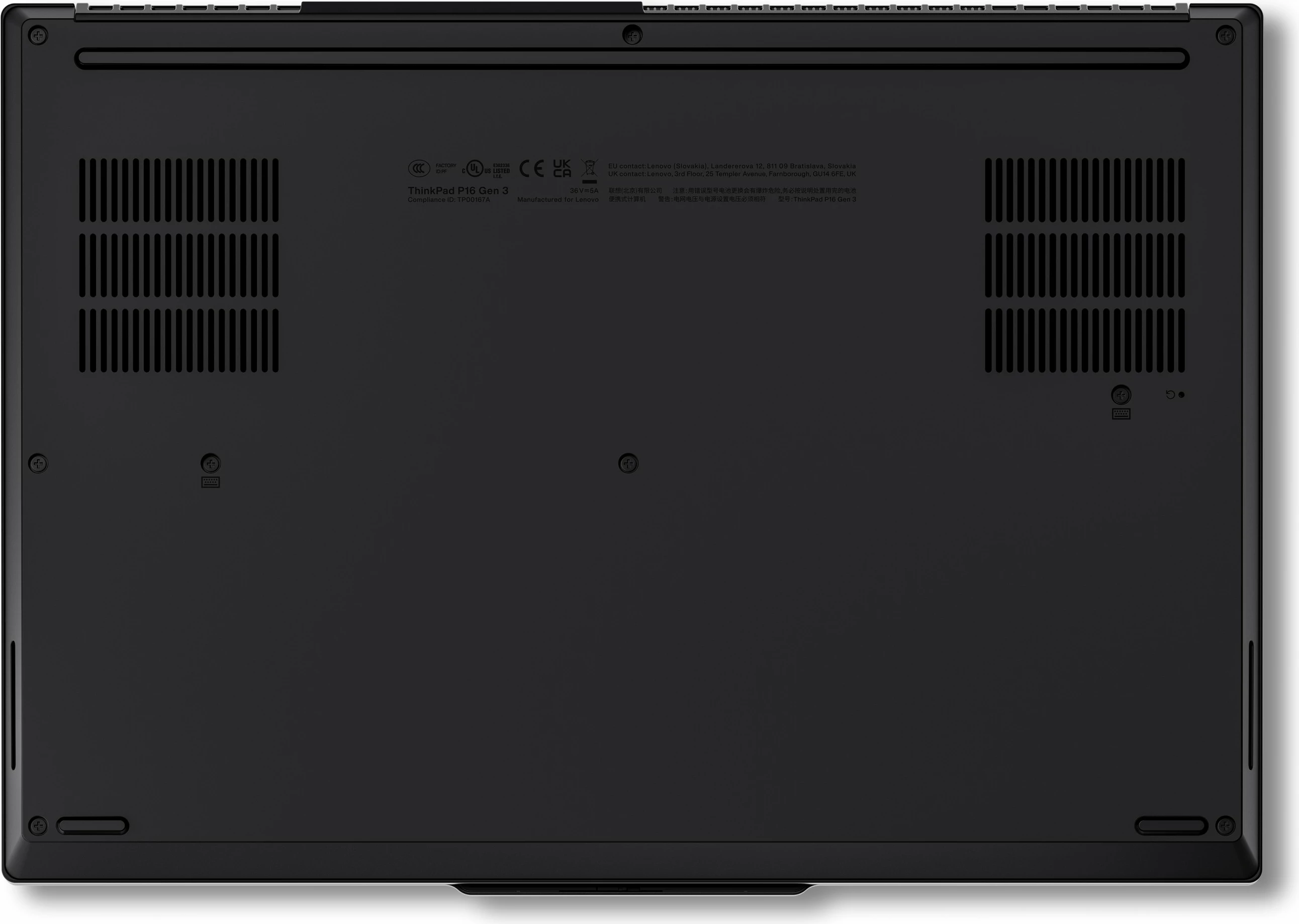 Laptop Lenovo ThinkPad P16 G3, Ultra 7-255Hx, 32GB RAM, 1024GB SSD, 16.0 inch, Win 11 Pro, e zezë