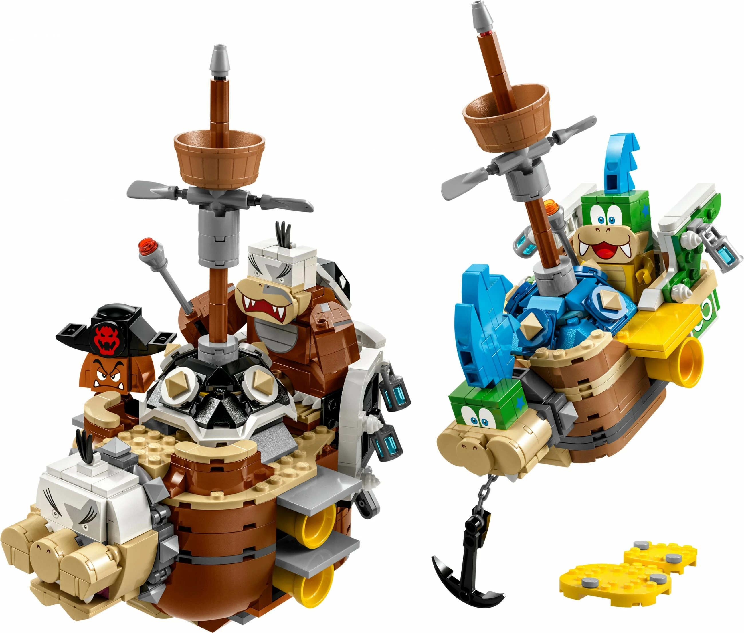 Set ndërtimi LEGO Larry's dhe Morton's Airships Expansion Set, 1062 pjesë, plastikë, shumëngjyrësh